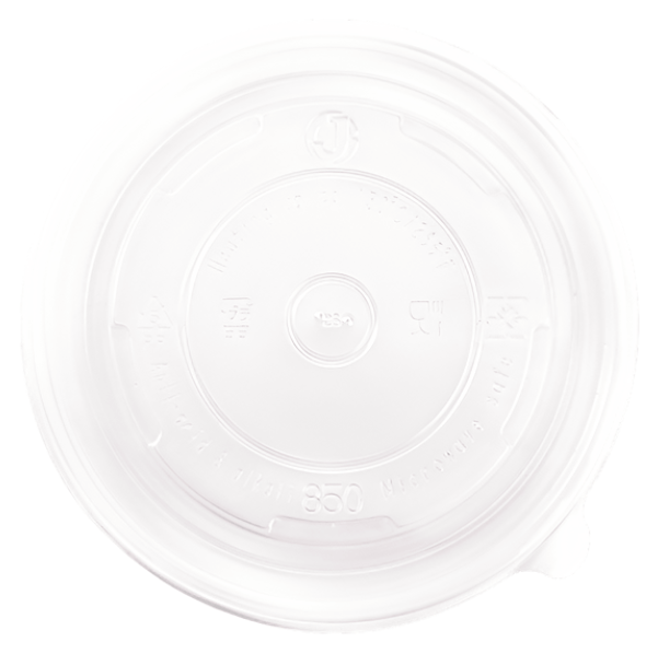 8 oz Round PLA Deli Container - Compostable - 600 ct