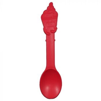 Spoons, Biodegradable, Red