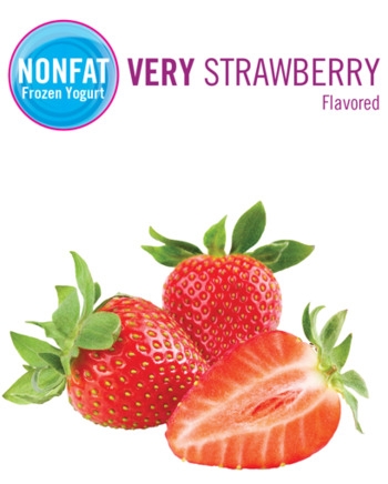 Frozen Yogurt, Non Fat Very Strawberry