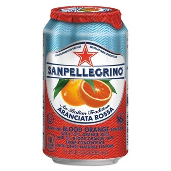 Soda, Aranciata Rossa  (blood Orange), Cans, 24/11.5 Oz 18437