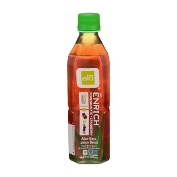 Juice, Aloe Vera, Enrich, Pomegranate Cranberry, 12/16.9 Oz