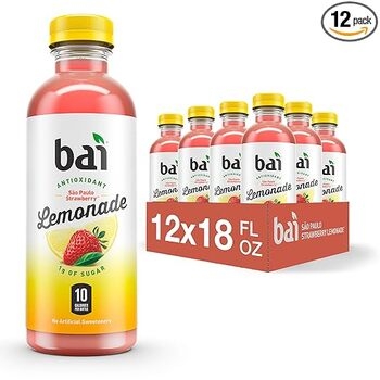 Drink, Sao Paulo Strawberry Lemonade 12/18 Oz