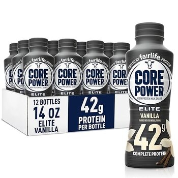 Drink, Protein, Vanilla, Elite 42 G, 12/14 Oz