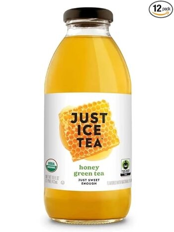 Iced Tea, Honey Green, Organic, 12/16 Oz