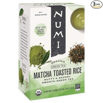 Tea Bags, Matcha Toasted Rice 6/18 Bags