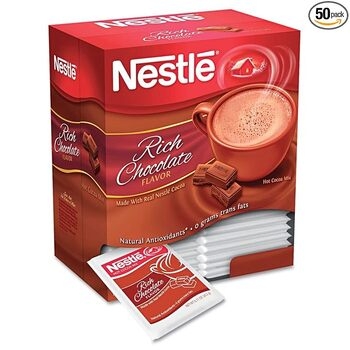 Mix, Hot Cocoa, Rich Chocolate .71 Oz 6/50 Ct