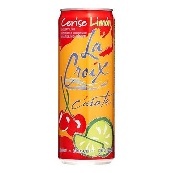 Water, Sparkling, Curate, Cherry Lime, 24/12 Oz