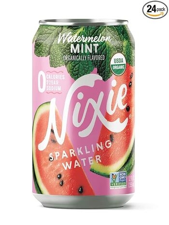 Water, Sparkling, Watermelon Mint Organic 24/12 Oz