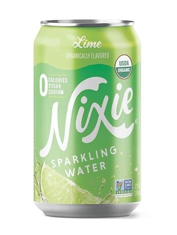 Water, Sparkling, Lime Organic 24/12 Oz