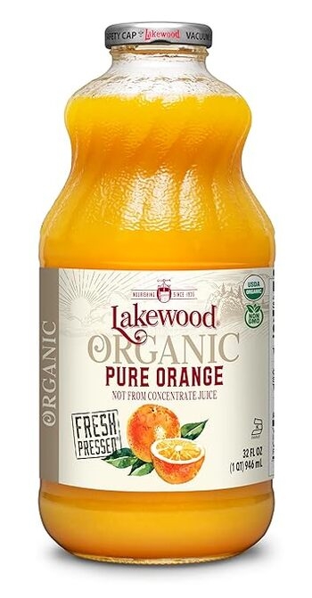 Orange Juice,organic, Pure  6/32 Oz