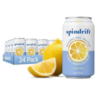 Sparkling Seltzer, Lemon, 29341 673158 24/12 Oz