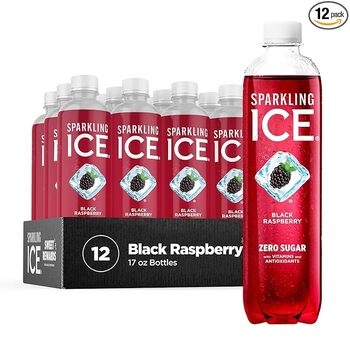 Sparkling Water, Black Raspberry 12/17 Oz