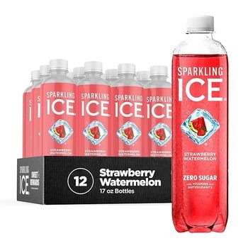 Sparkling Water, Strawberry Watermelon 12/17 Oz