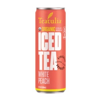 Iced Tea, White Peach, Organic 750816 12/12 Oz