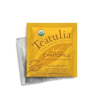 Tea, Chamomile Wrapped Premium, Organic 708709 50 Ct