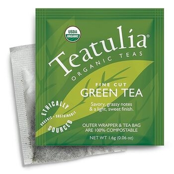 Tea, Green Wrapped Premium, Organic 708703 50 Ct