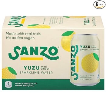 Water, Sparkling, Yuzu 4/6pk 74714 24/12 Oz