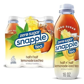 Iced Tea, Zero, Half & Half, Lemonade, 6/4 Pk Pet 24/16 Oz