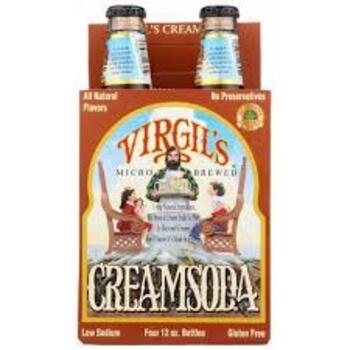 Soda, Cream 6-4 Pack 25689 24/12 Oz