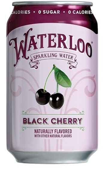 Water, Sparkling , Black Cherry, 2/12 Pk  60864 24/12 Oz