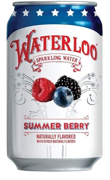 Water, Sparkling, Summer Berry 67555 24/12 Oz