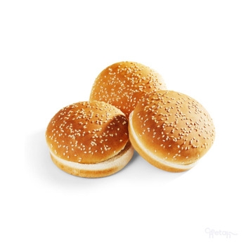 Bun, Hamburger, Sesame Seeds, Frozen, 5 In, 12 Ct