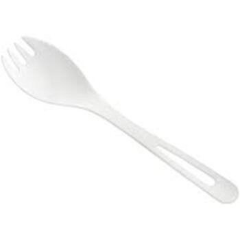 Utensils, Spork, Tpla, Compostable - 200f, Rk-ps-b, 1000 Ct