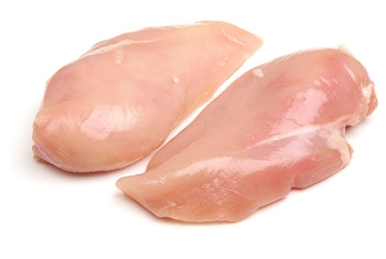 Chicken, Breast, Bnls, Sknls, Random, Frozen, 40 Lb Avg, 111856