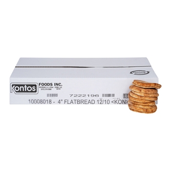 Bread, Kontos, Gyro, Pre-oiled, 4in, 12/10 Ct 123950