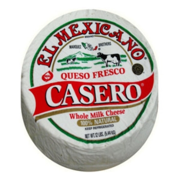 Cheese, Queso Fresco, Casero, Frozen, Bulk 12 Lbs