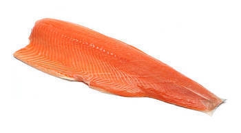 Salmon, Cld Smkd, Atl, Skin, On, Fzn, Frm, 5/3-4 Lb Avg 125458