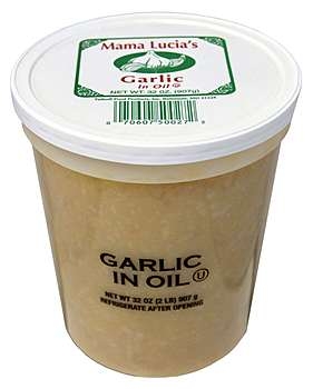 Garlic, Chopped, In Oil