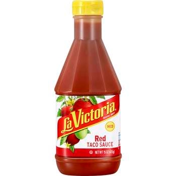 Sauce, Hot, Taco, Red, La Victoria