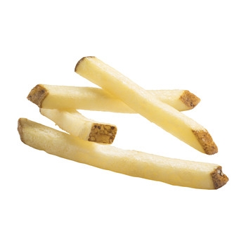 Potato, French Fries, Straight, Skin On, 3/8", Coated, Delivery+