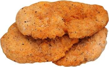 Chicken, Breast, Breaded, Cooked, Spicy, 3.5 oz, NAE