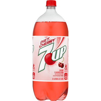 Soda, Diet 7up, Cherry