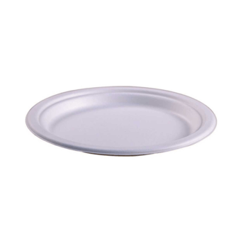 Plate, Bagasse, Natural, 1 Comp, Compostable, 10"