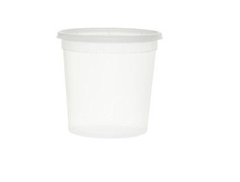 Container, Deli, Soup, Plastic, Round, Combo, 24 oz