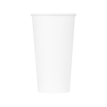 Cup, Hot, Paper, White, 20 oz, C-K520W