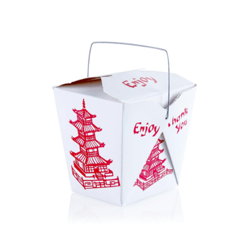 Container, Food Pail, Pagoda, 16 oz
