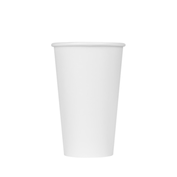 Cup, Hot, Paper, White, 16 oz, C-K516W