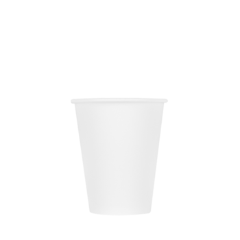 Cup, Hot, Paper, White, 8 oz, C-K508W