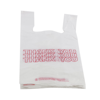Bag, T-Shirt, 12 x 7 x 22, "Thank You"