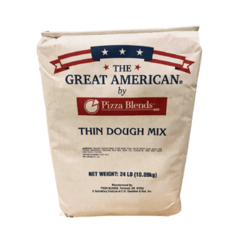 Mix, Pizza Dough, Thin, With Yeast, Great American