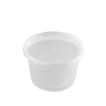 Container, Combo, Deli, Soup, Plastic, 16 oz