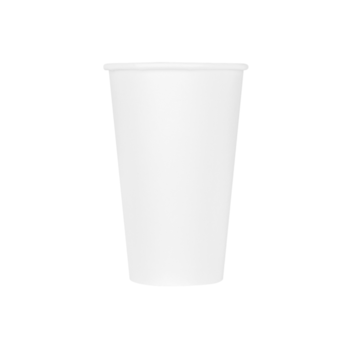 Cup, Hot, White, Compostable, 16 oz, KE-K516W