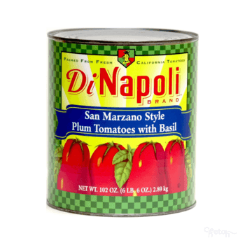 Tomato, Whole, Peeled, San Marzano, w/ Basil