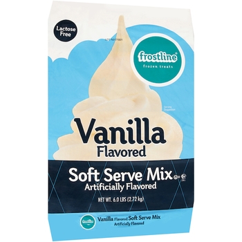 Mix, Soft Serve, Lactose Free, Dry, Vanilla