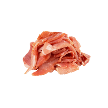 Bacon, Ends & Pieces, Raw, Frozen