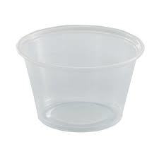 Cup, Portion, Plastic, Clear, 4 oz, Epc400